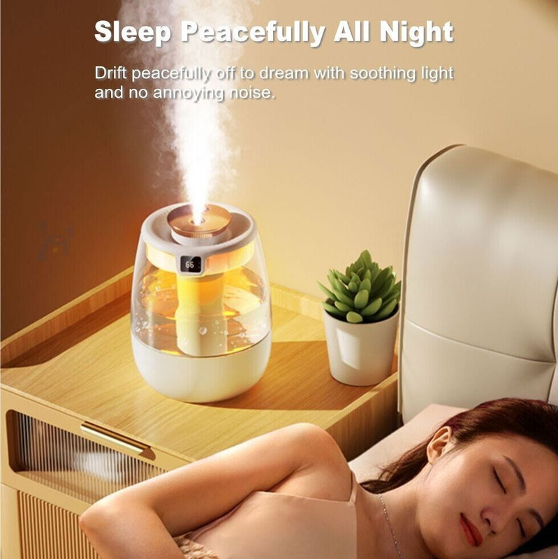 2PCS 1300ml Humidifiers for Bedroom Large Room Office Cool Mist Air Humidifier gallery