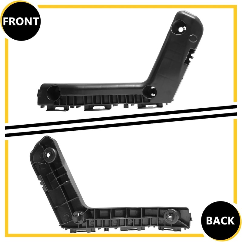 BXZ Front Bumper Cover Retainer Bracket Hold Mount Pair 2Pcs For Toyota Corolla gallery