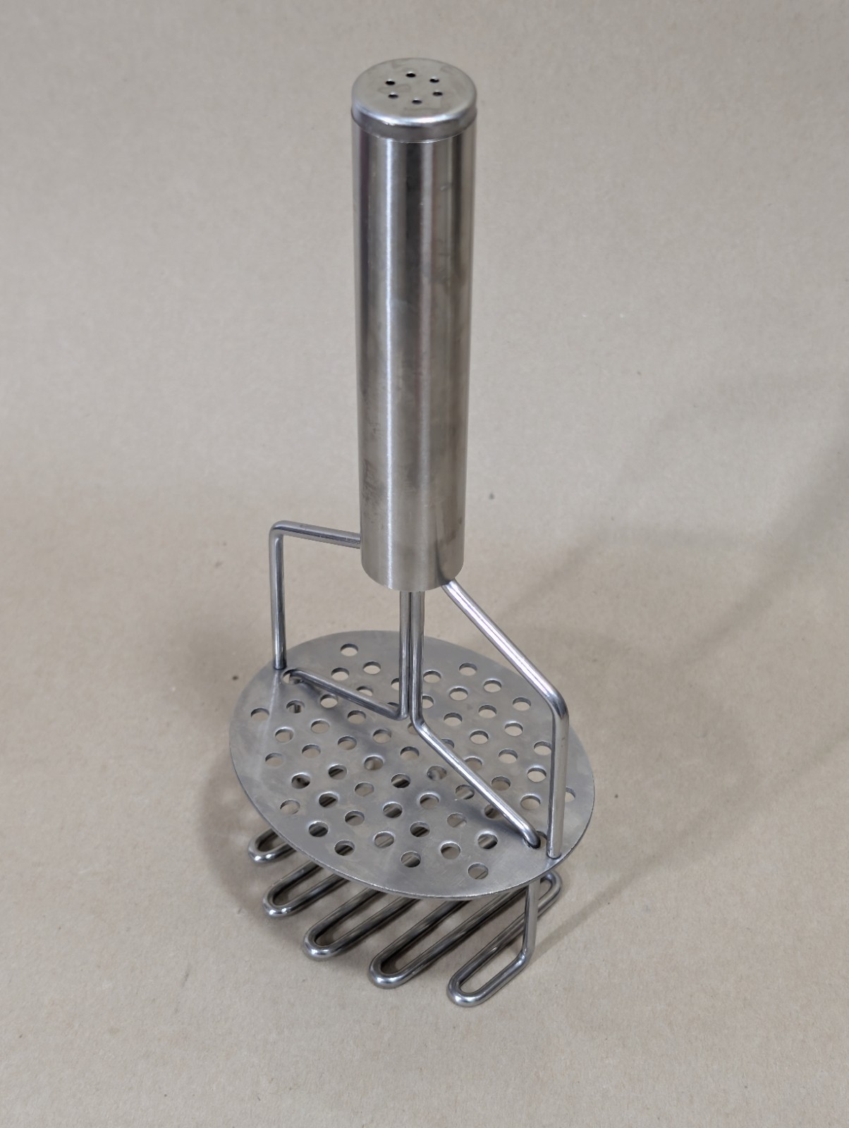 Stainless Steel Dual Action Potato Masher & Ricer in One gallery