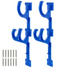 Plastic Swimming Pool Hanger Set, Hold Telescopic Poles, Nets, Brushes, Vacuums