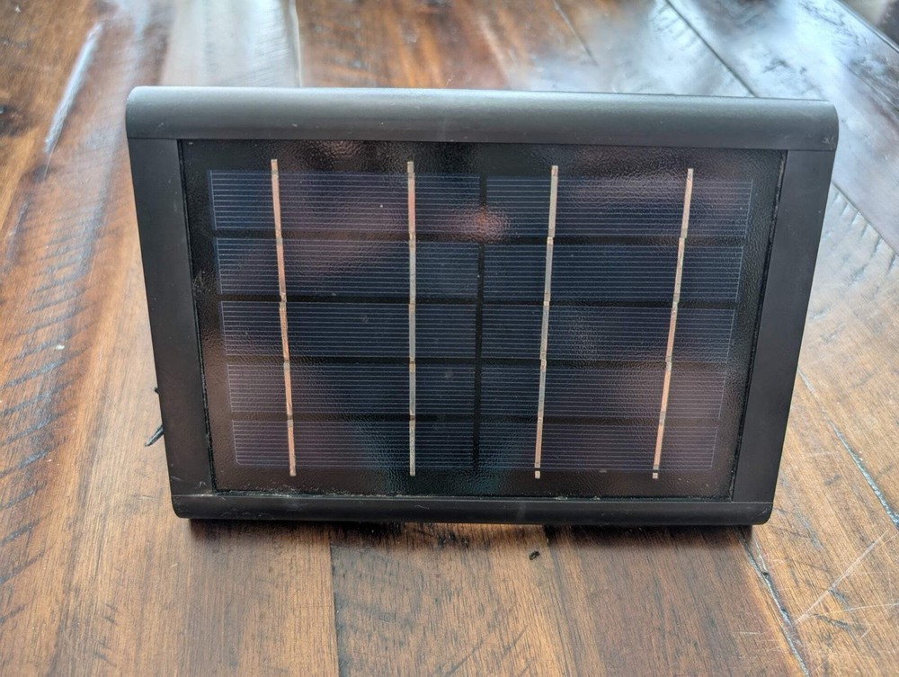 Small Ring Solar Panel for Security Camera / 12V Charger from Generic/Unbranded