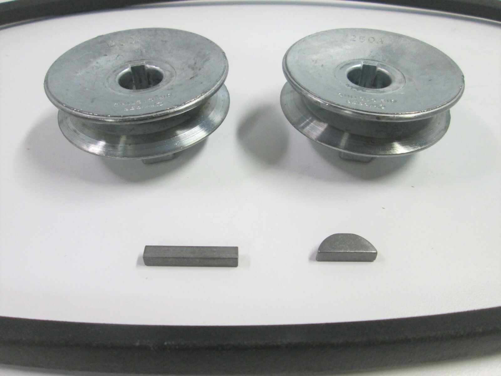 Sears Craftsman 10" Contractor Table Saw V - Belt Kit 2 1/2" Pulley Set & Keys gallery