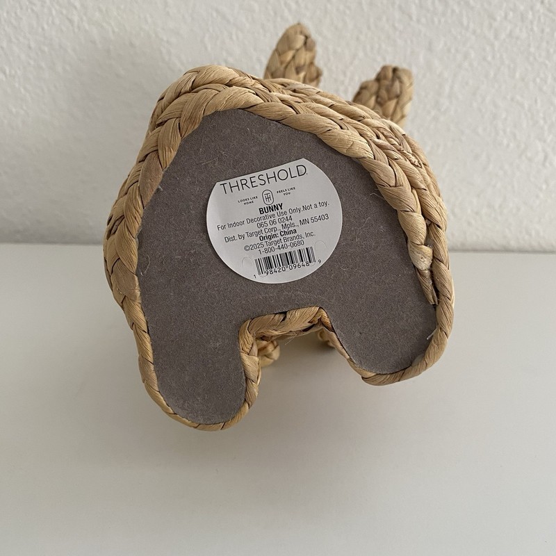 Threshold Weave Bunny Rabbit Target Textured Indoor Decorative Easter Spring NEW gallery