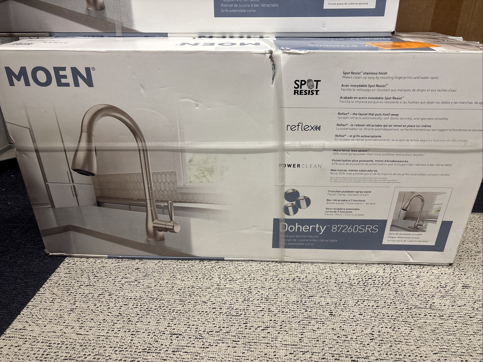 Moen Doherty 87260SRS Pull-Down Kitchen Faucet Spot Resist Stainless gallery