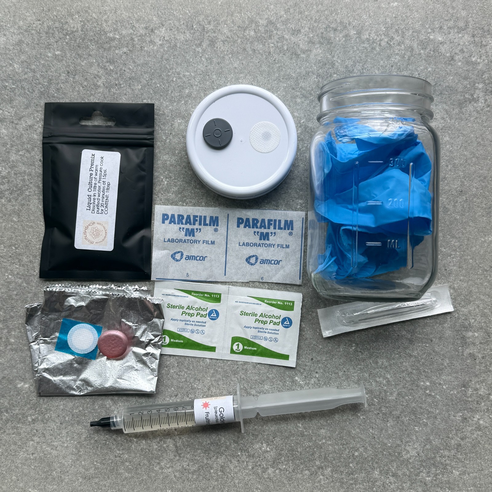 Mushroom Liquid Culture Propagation Kit: make 20 syringes out of 1!!! gallery