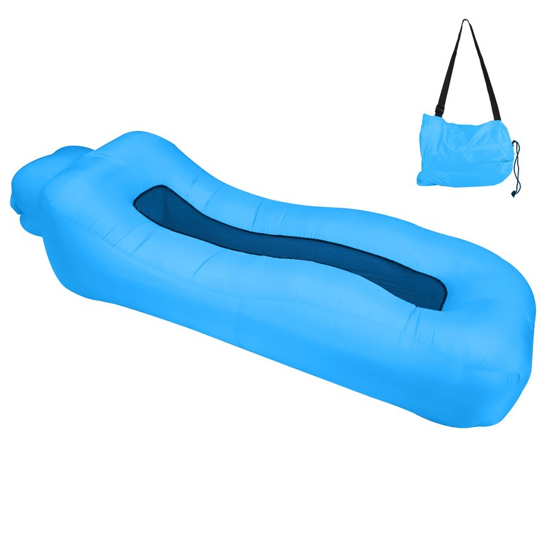 Inflatable Lounger Blow Up Lounger Couch Travel Camping Outdoors Beach gallery