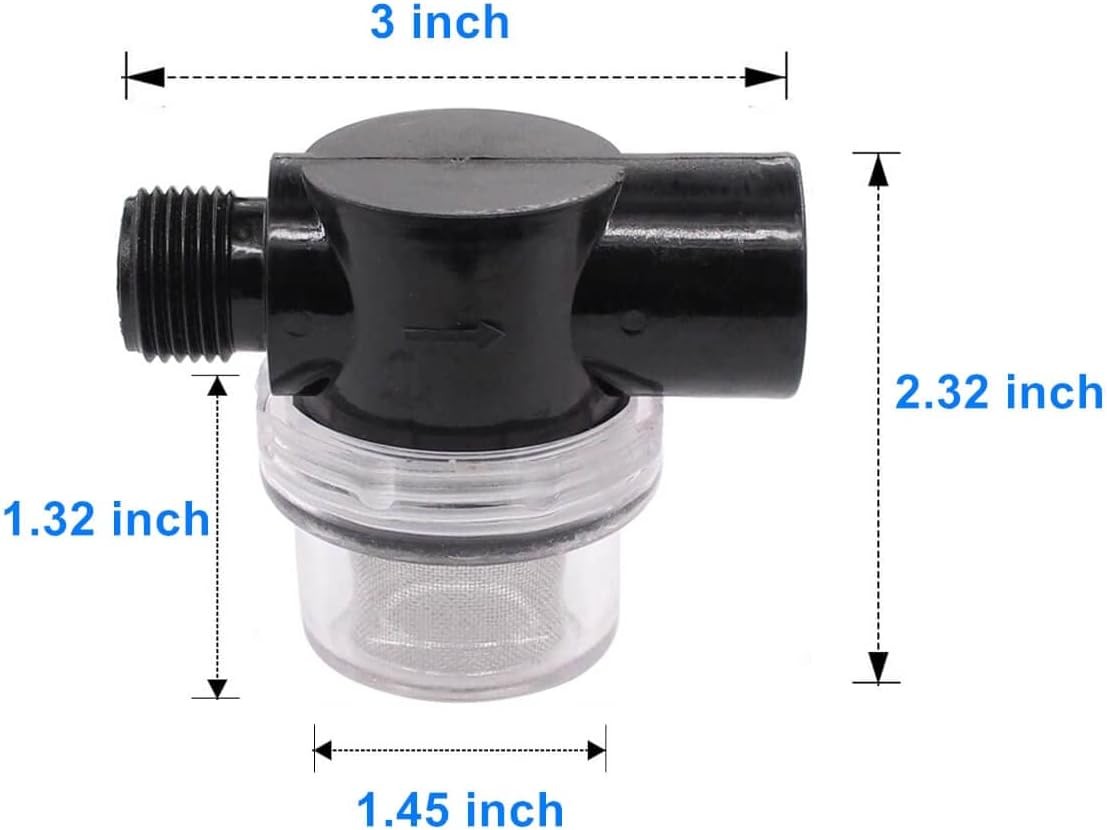Water Pump Inline Strainer gallery
