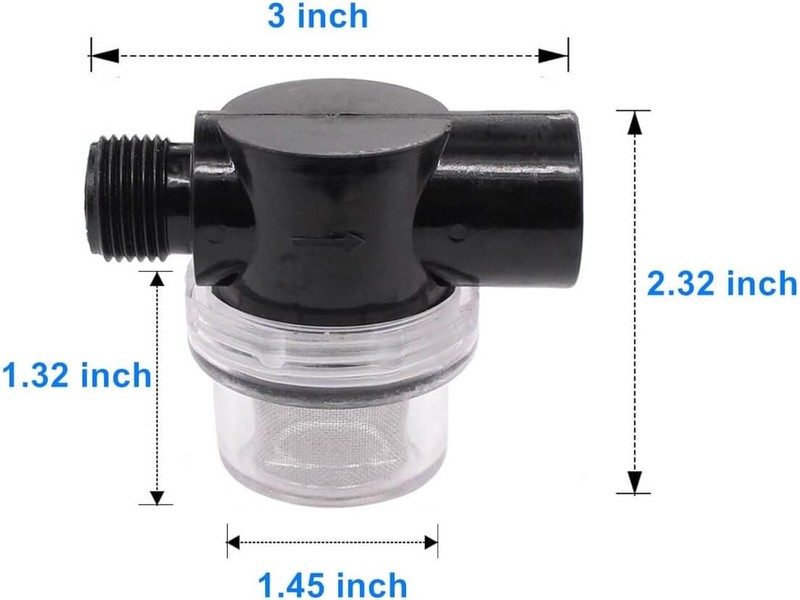 Water Pump Inline Strainer gallery
