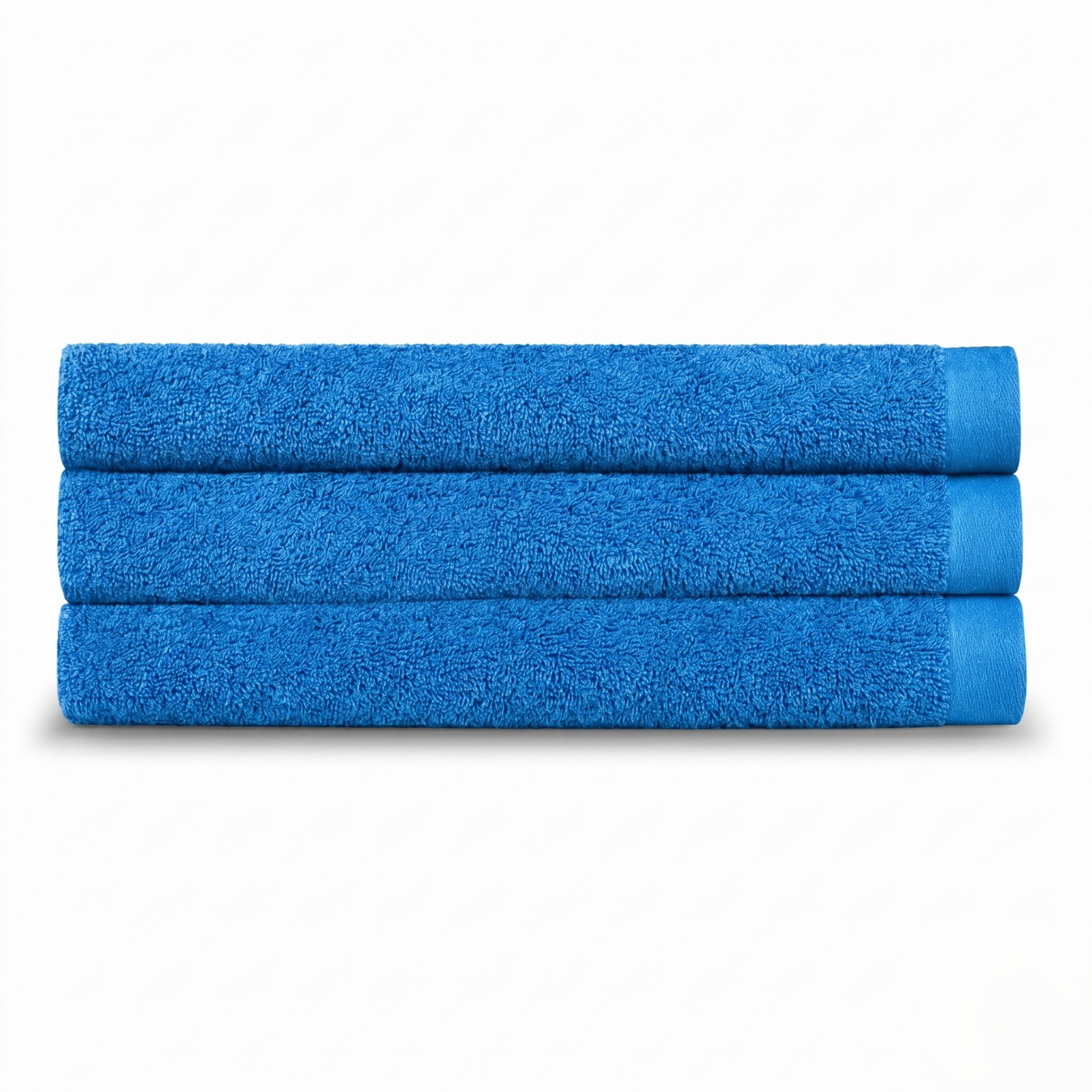 3pc Oxford Pool Towels 32x66 Admiral Blue, 100% Cotton Absorbent Hotel Beach Spa gallery
