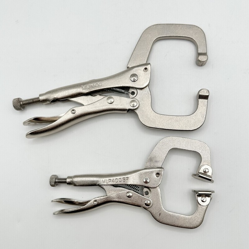 Mac Tools MLP6CC 6" Locking C-Clamp Pliers & MLP4CCSP 4" Pliers (CP1018288) gallery
