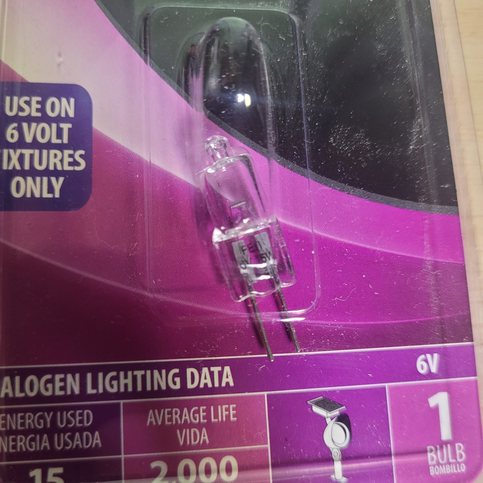 2 Packs Feit Electric 15W 6V Halogen Bulb - G4 Base - BPQ15T3-6 Landscape Light gallery