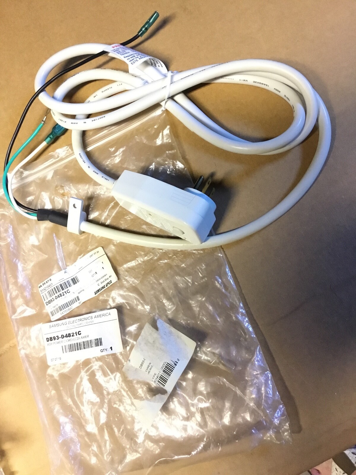 Genuine Samsung Air Conditioner Power Cord Assy DB93-04821C New gallery