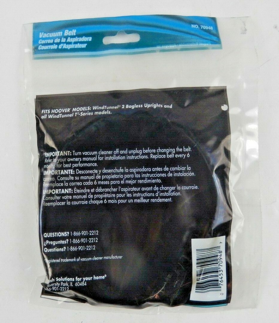 Fresh Solutions Vacuum Replacement Belt Hoover Style 080 T Series WindTunnel gallery