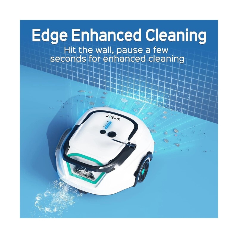 A1 Cordless Robotic Pool Cleaner, Automatic Pool Vacuum for Above Ground with... gallery