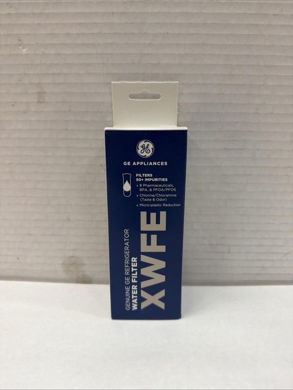 GE XWFE Refrigerator Water Filter Genuine Replacement Cartridge New No Chip gallery