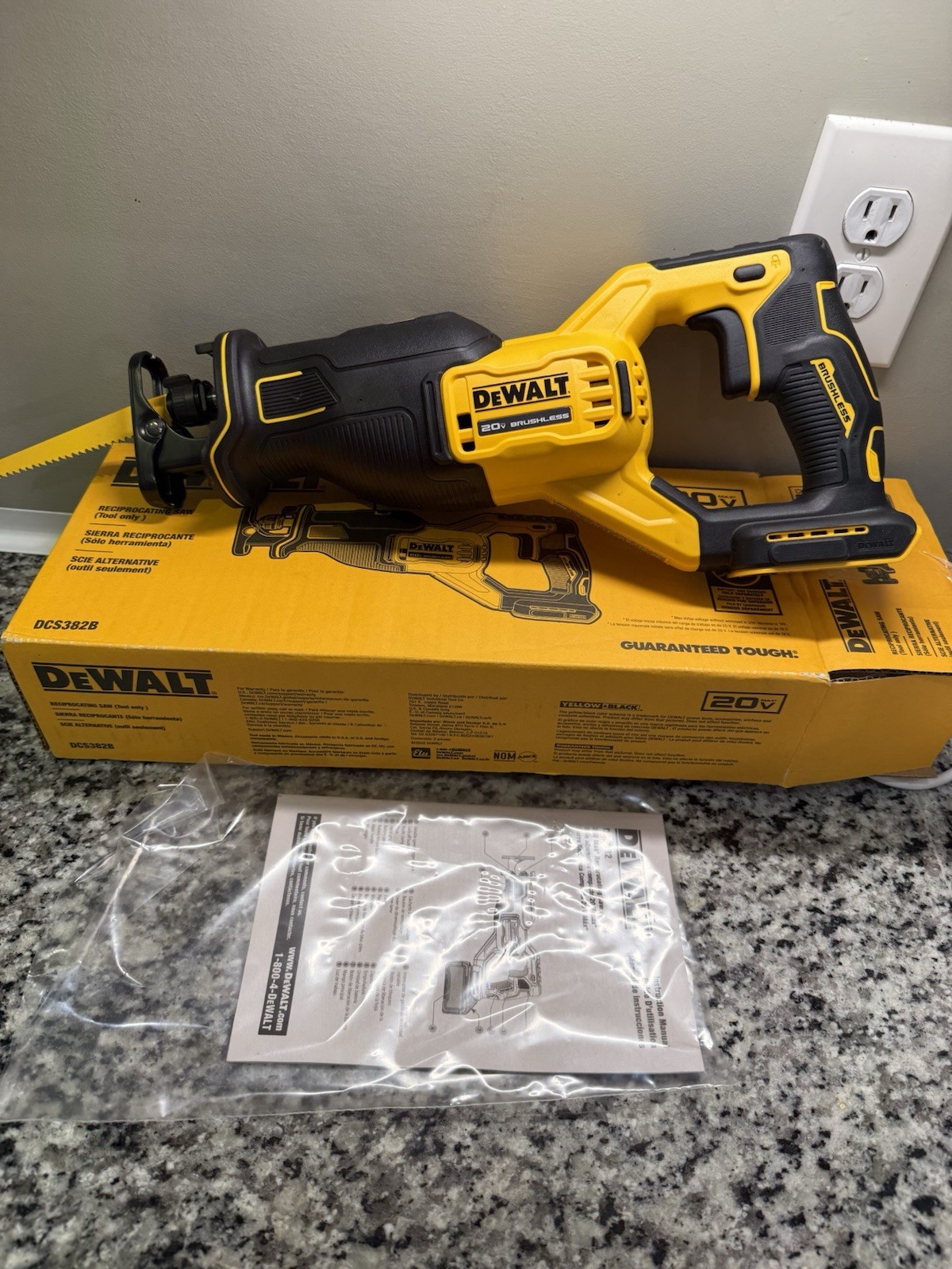 DEWALT DCS382B 20V Brushless Li-Ion Reciprocating Saw Tool Only gallery