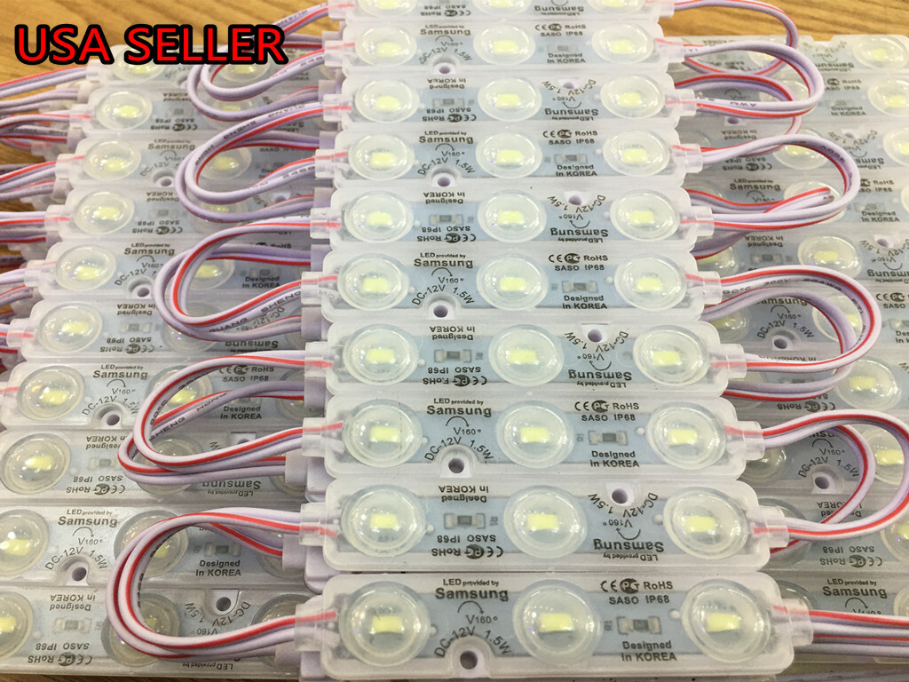 Super Bright 1.5W White LED Module Waterproof For SIGN Store Window USA SELLER gallery