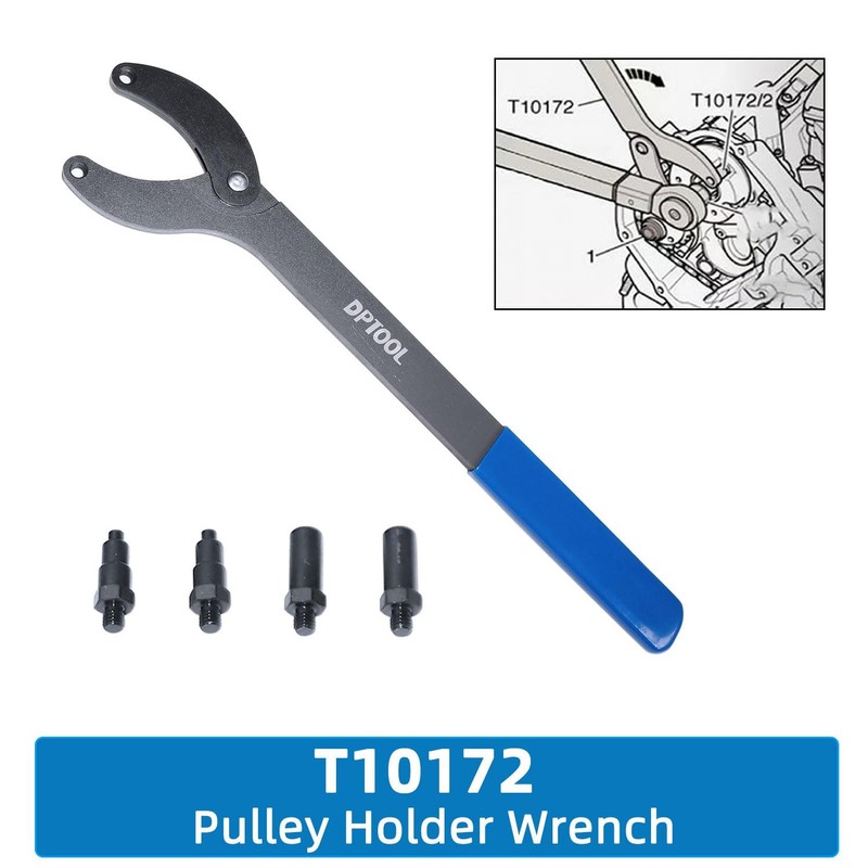DPTOOL Timing Tool Kit Replacement for Audi VW 2.0 2.4 2.8 3.0T 3.2 16PC KIT gallery