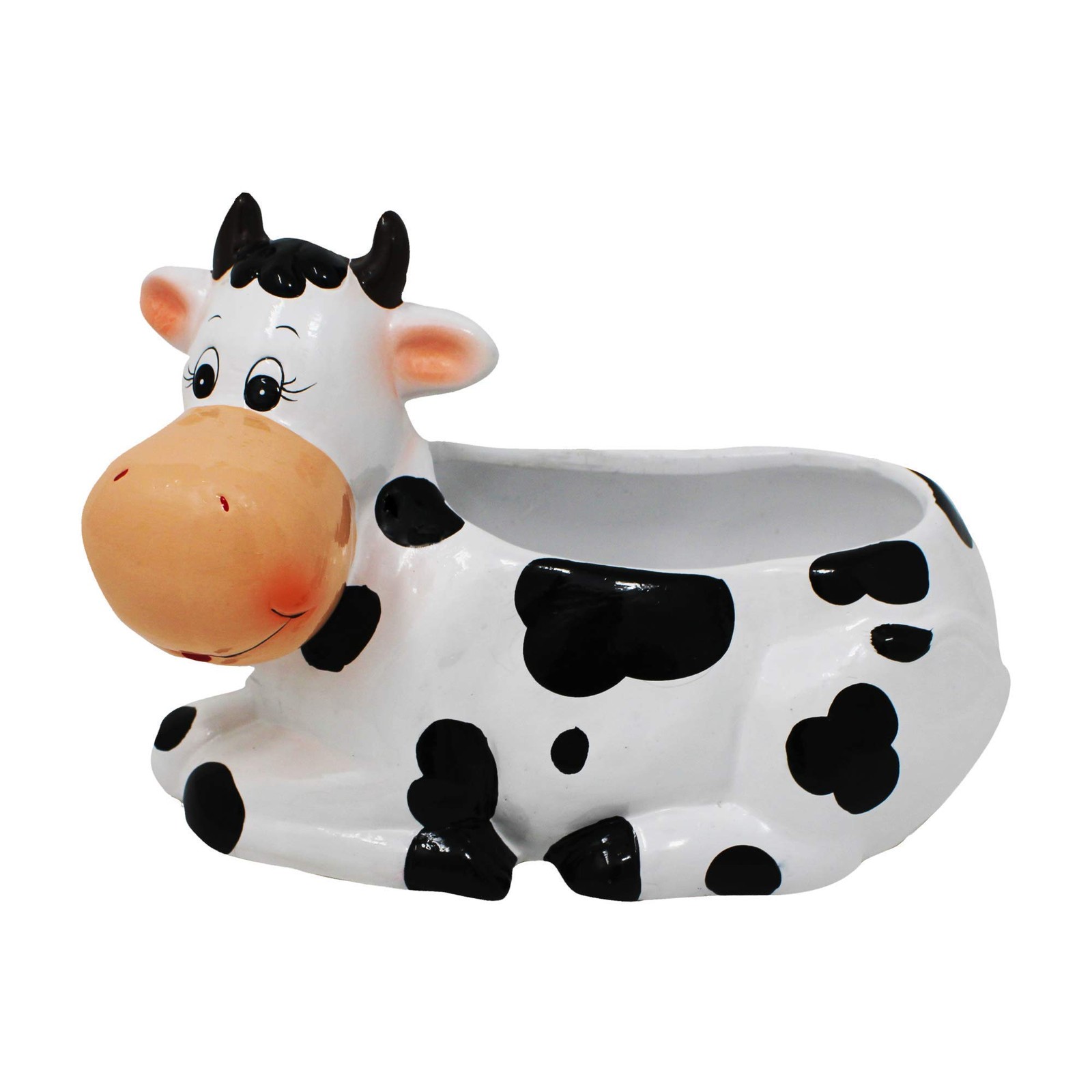 Cow Planter Pot - Cow Print Party Decoration Supplies - Garden Backyard Cow S... gallery