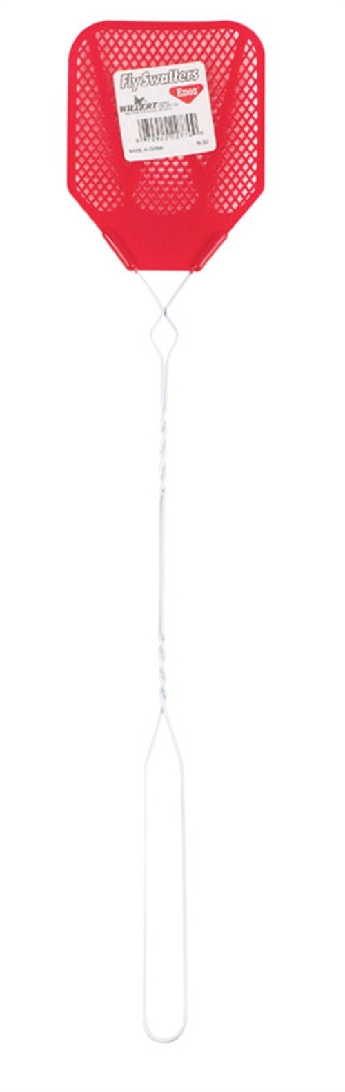 Willert R37.24 Enoz Assorted Colors Plastic Mesh Head Fly Swatter (Pack of 48) gallery