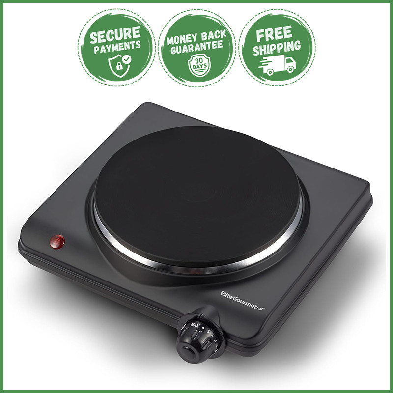COUNTERTOP ELECTRIC BURNER Portable Hot Plate Single Stove Kitchen Cooktop gallery