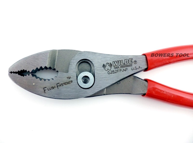 Wilde Tool 6-1/2 ” Combination Slip Joint Pliers Flush Fastener Heat Treated gallery