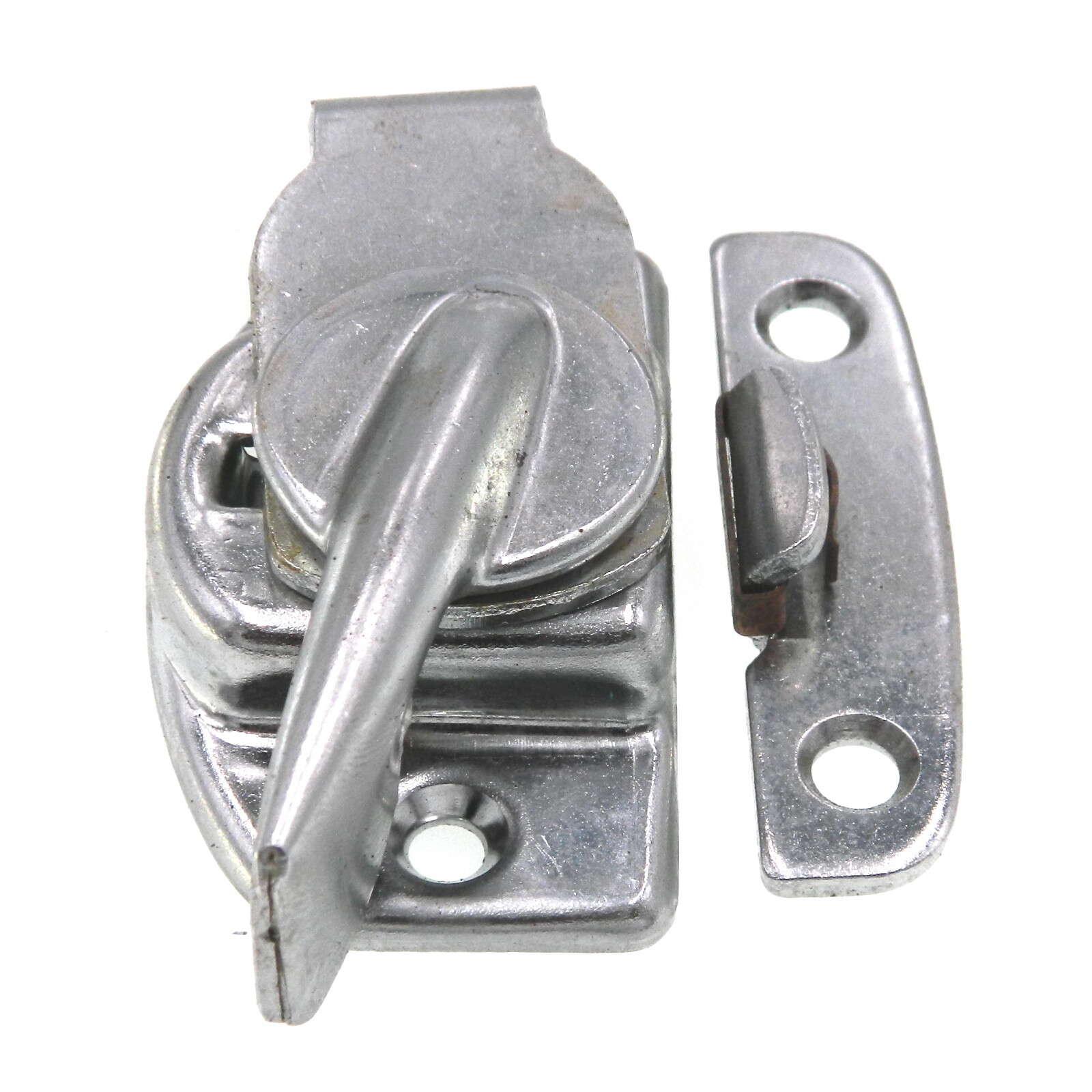 Amerock Window 2 5/8" Sash Lock in Polished Chromium Spring Action BP7045-26 gallery