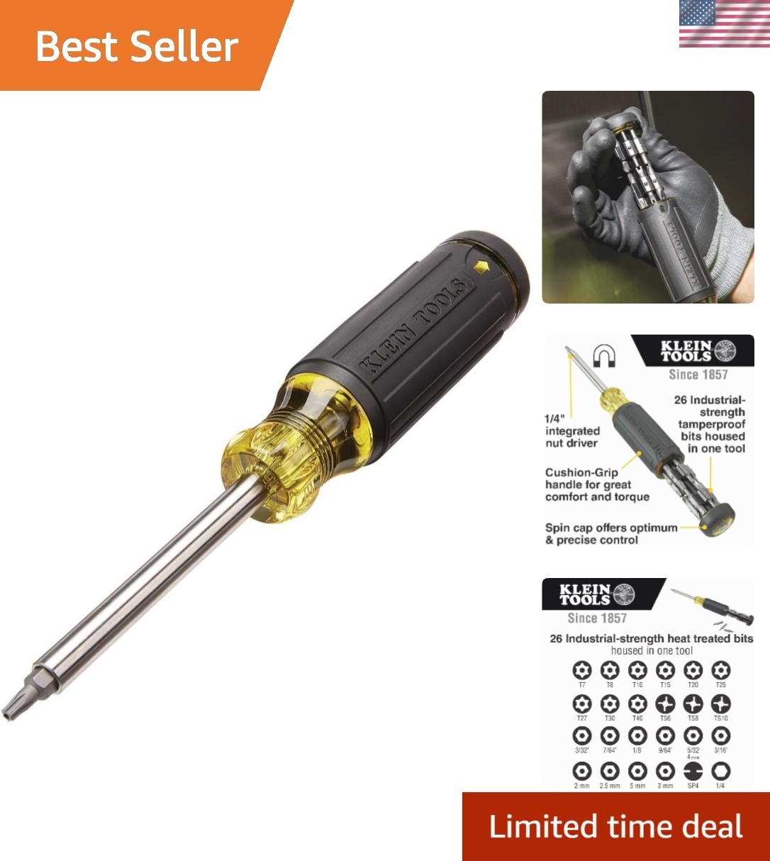 Professional-Grade 27-in-1 Tamperproof Screwdriver with Built-in Bit Storage gallery