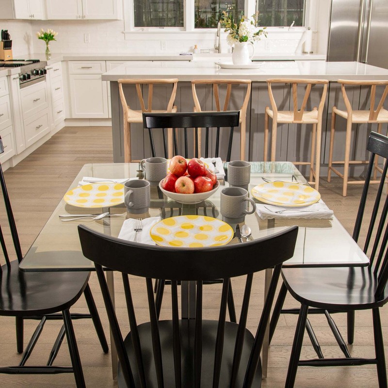 36" Square Clear Glass Table Tops gallery