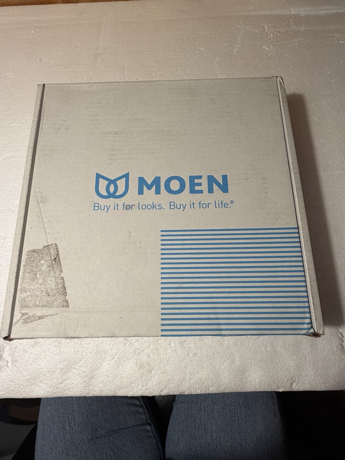 MOEN 1-Spray Patterns 12 in. H Single Ceiling Mount Fixed Shower Head in Chrome gallery