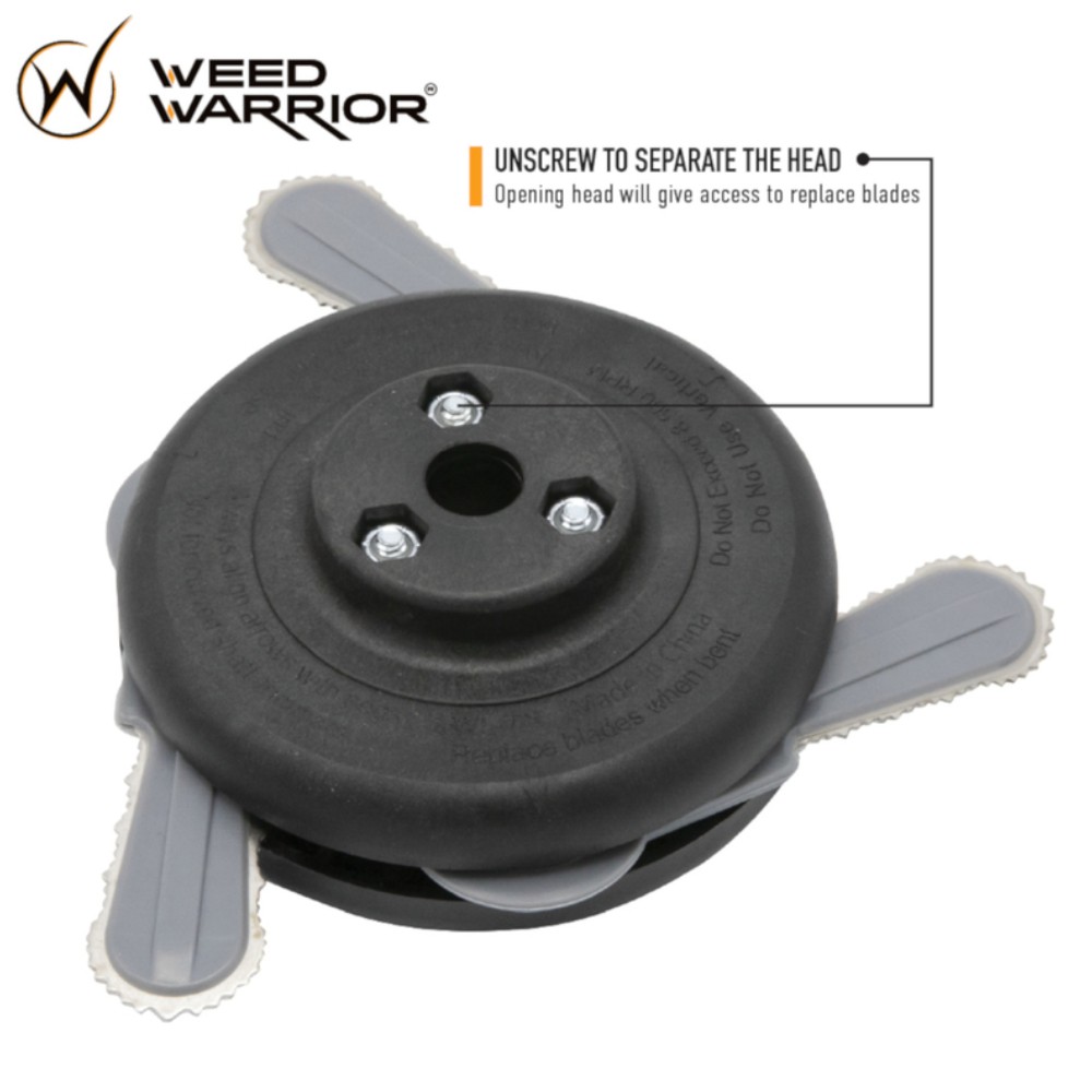 Weed Warrior Blade Residential Grade Corded Brush Cutter Metal Blade 6.75 L x 4. gallery