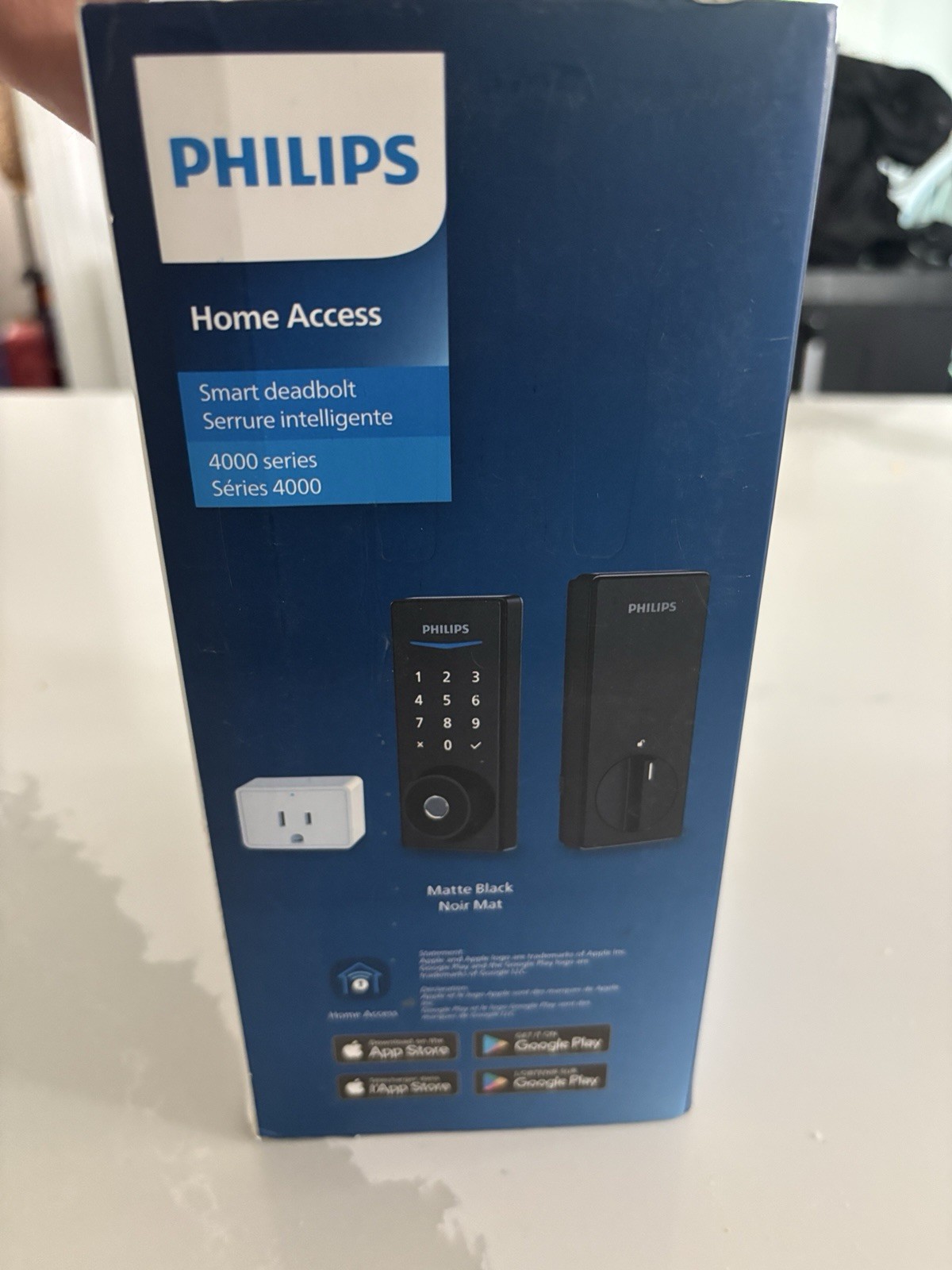 Philips Home Access 4000 Series Smart Deadbolt Bluetooth Fingerprint gallery