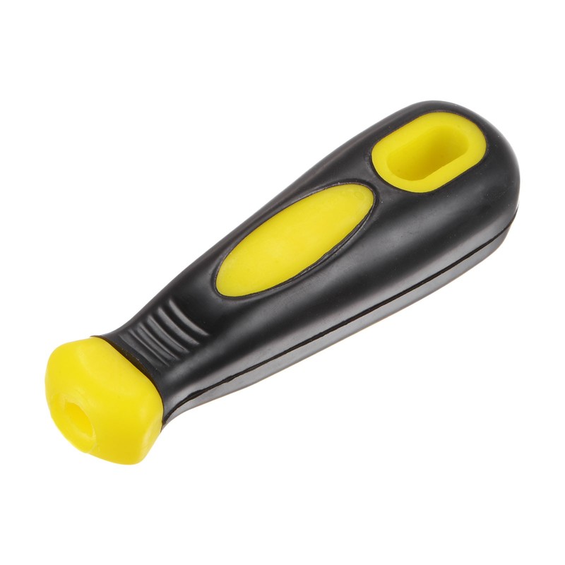 Rubber File Handle 4.21" Round Rectangular Hole Handles for 8" Files gallery