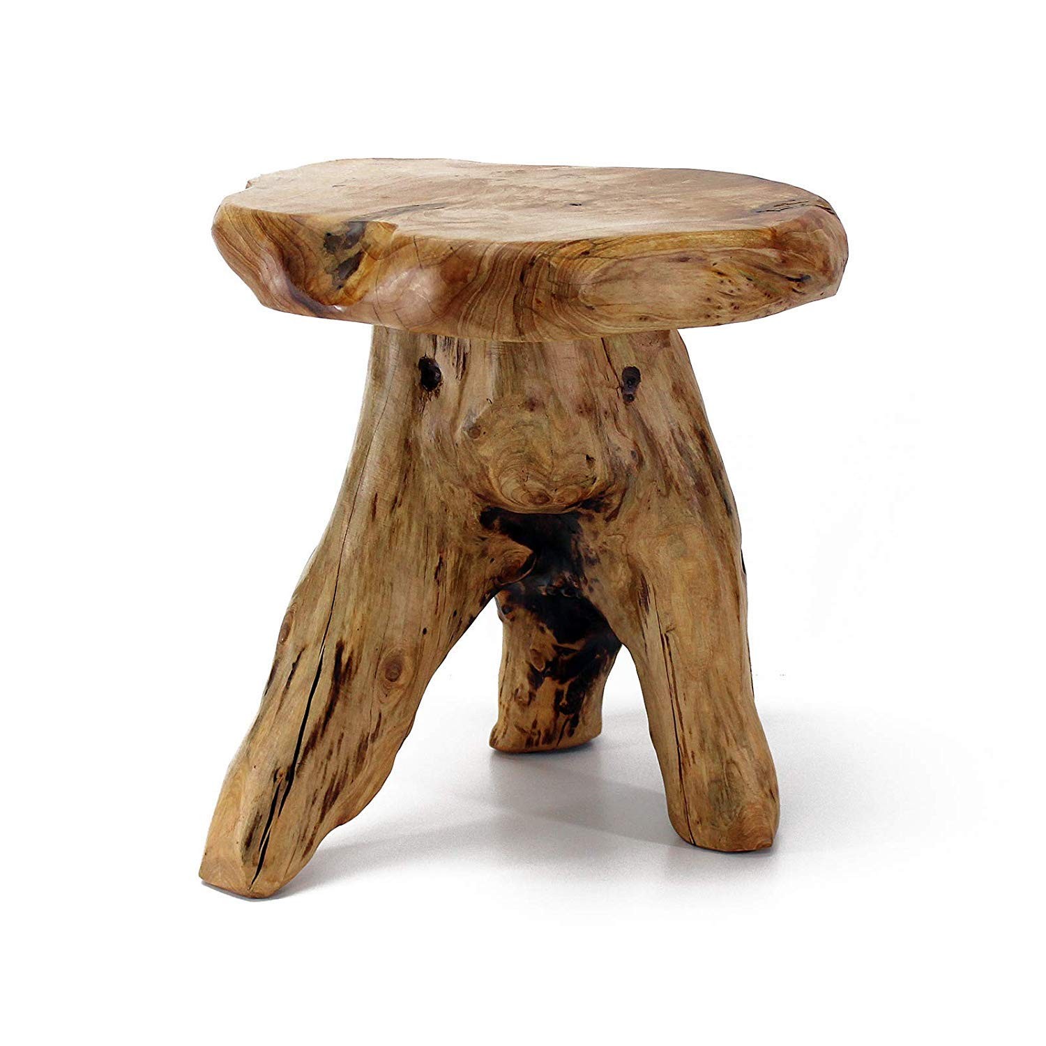Tree Stump Stool Live Edge Natural Edge Side Table Plant Stand Nightstand Mushro gallery