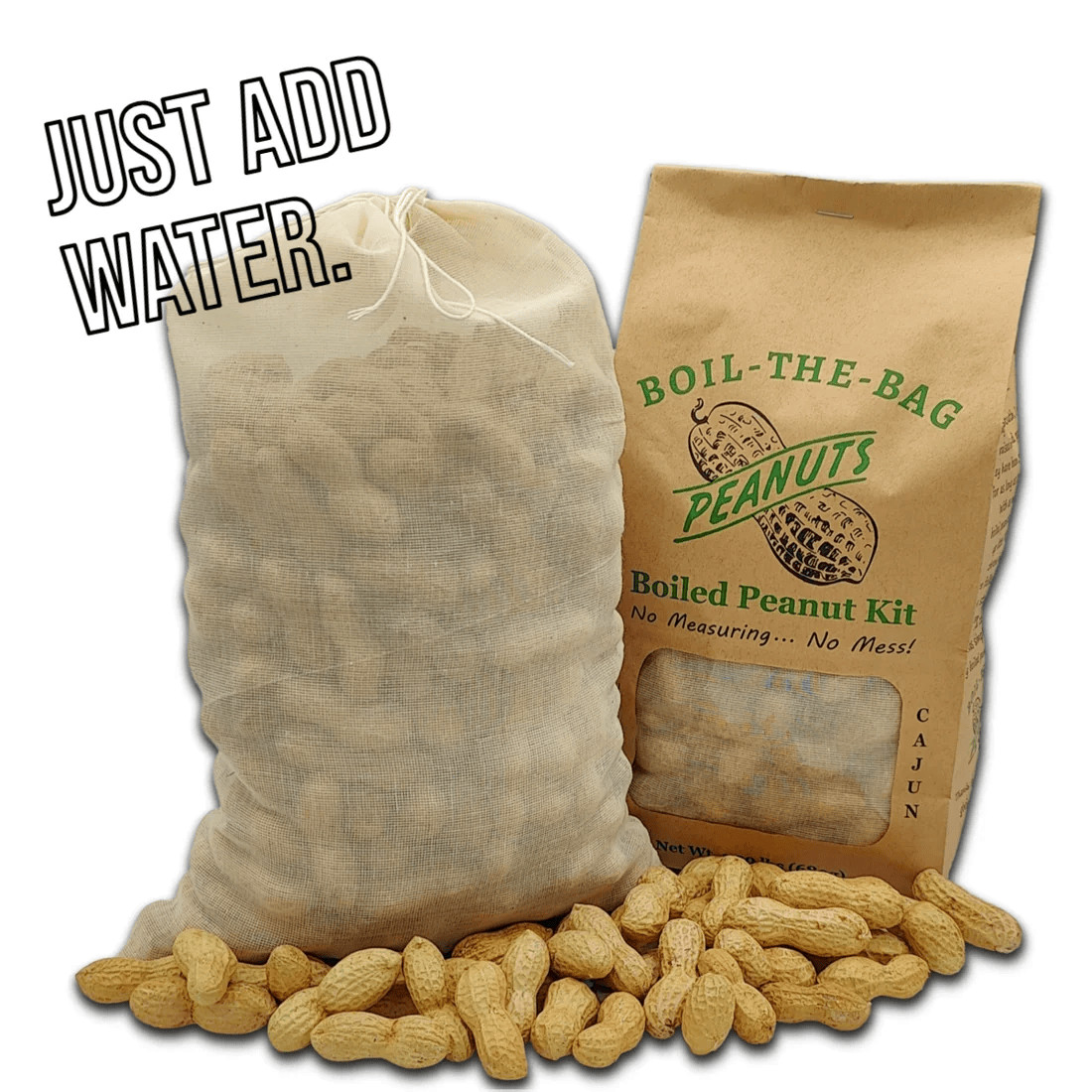 Boiled Peanuts: Porter's (almost famous) Boil-The-Bag Peanuts [2 bags] gallery