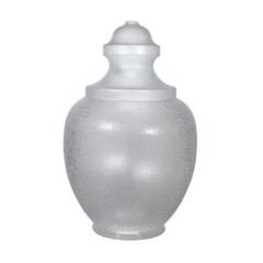 KastLite Polycarbonate Clear Acorn with Fitter Neck | 16.81″ Height x 5.88″ OD