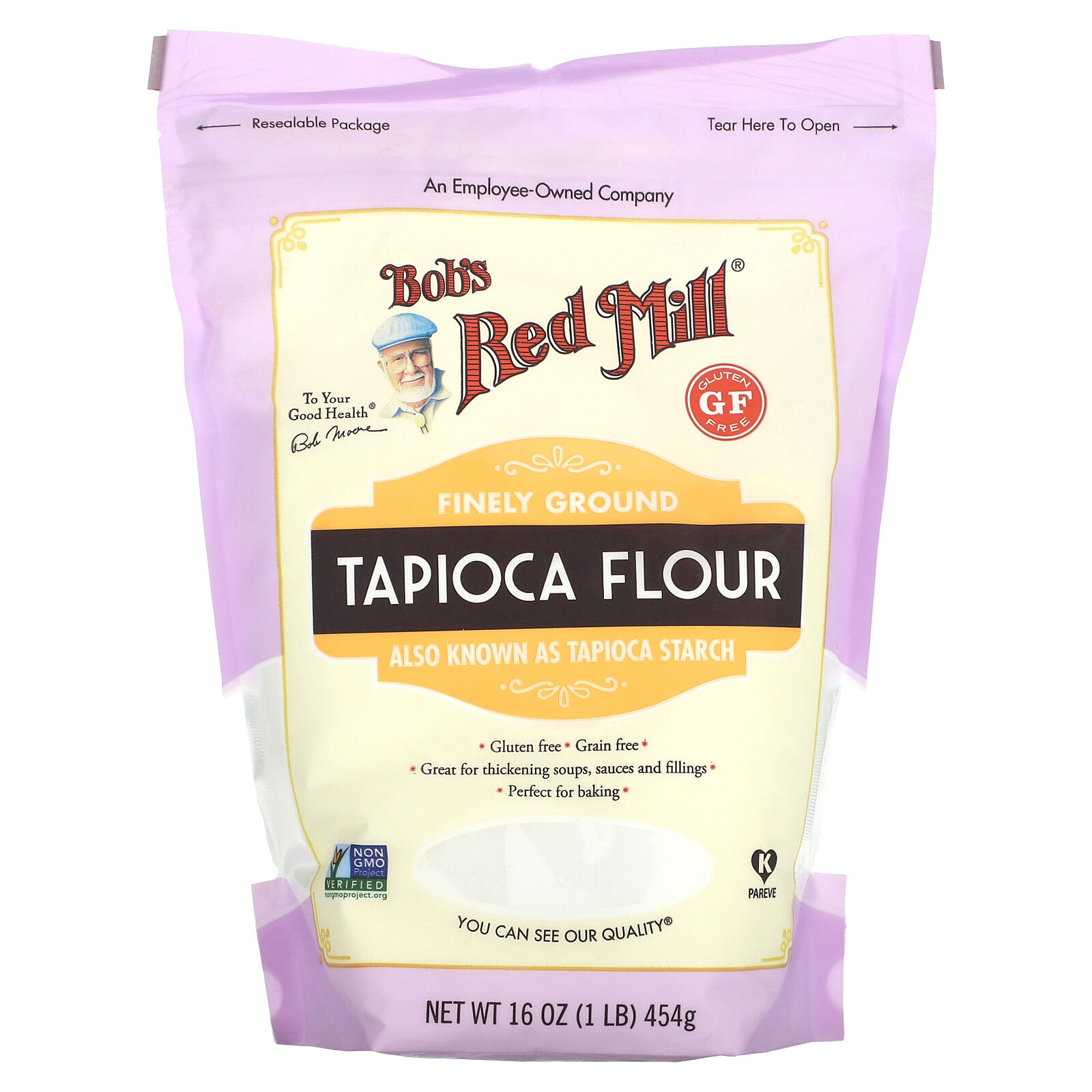 Tapioca Flour, 1 lb (454 g) gallery