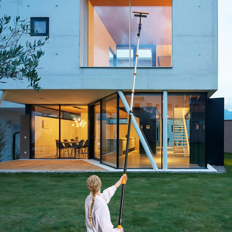 Telescopic Extension Pole, 7-30 FT Multi-Purpose Extension Pole, Sturdy Aluminum gallery