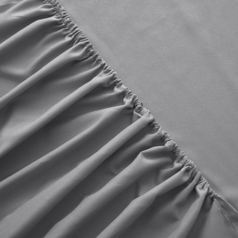 Full Fitted Sheet 16” Extra Deep Pocket Elastic Bed Sheets Twin Full King Queen gallery