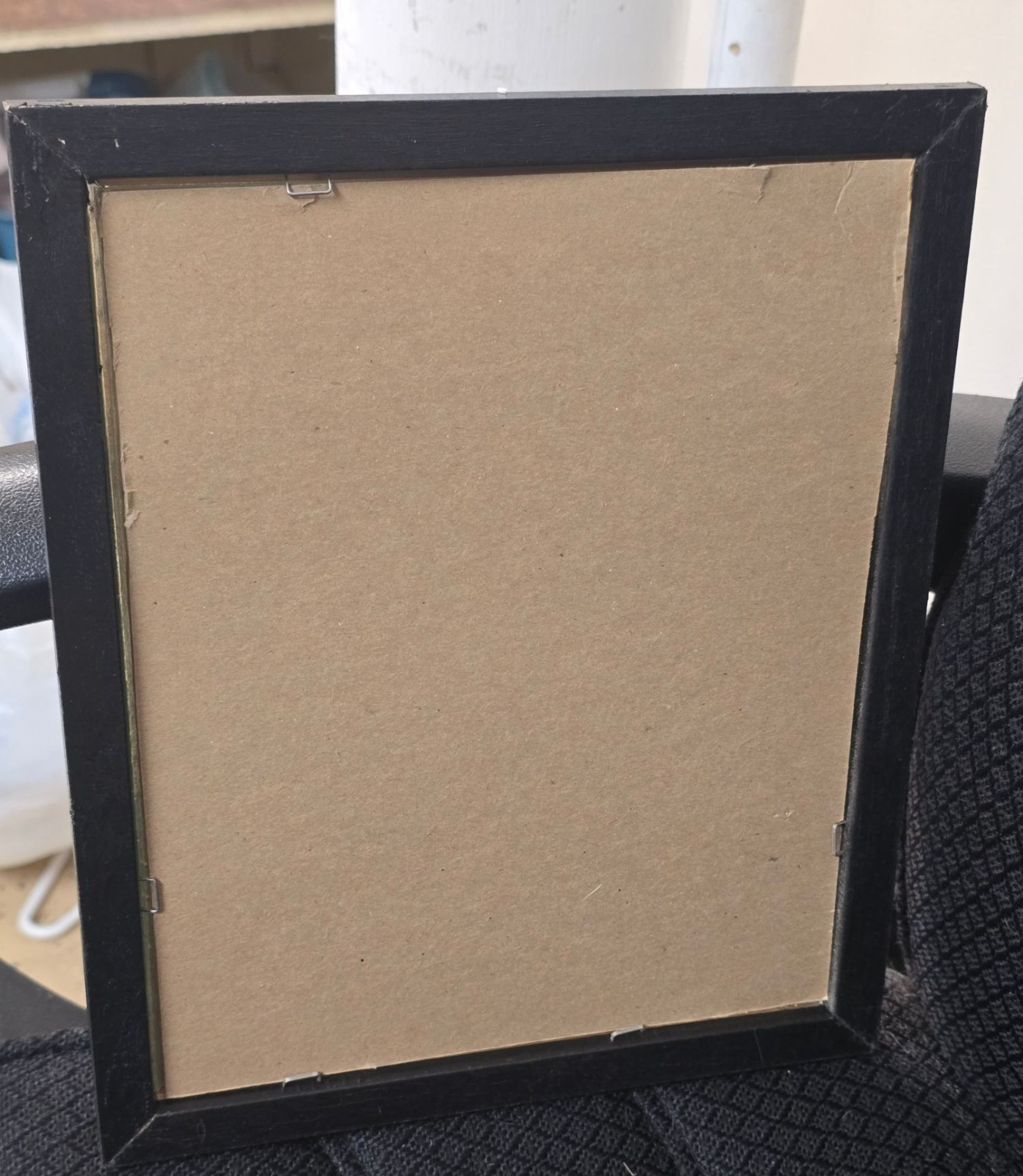 Black & Gold Picture Frame 8x10 Inch Glass Cover Wall Mount Tabletop gallery