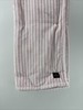 Kate Spade Plush Fleece Throw Blanket 60x70 Pink White Stripes New gallery