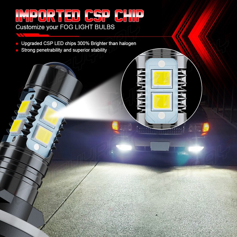 2PCS Bright LED light bulbs for Arctic Cat 375: 2002 headlight bulb: USA gallery