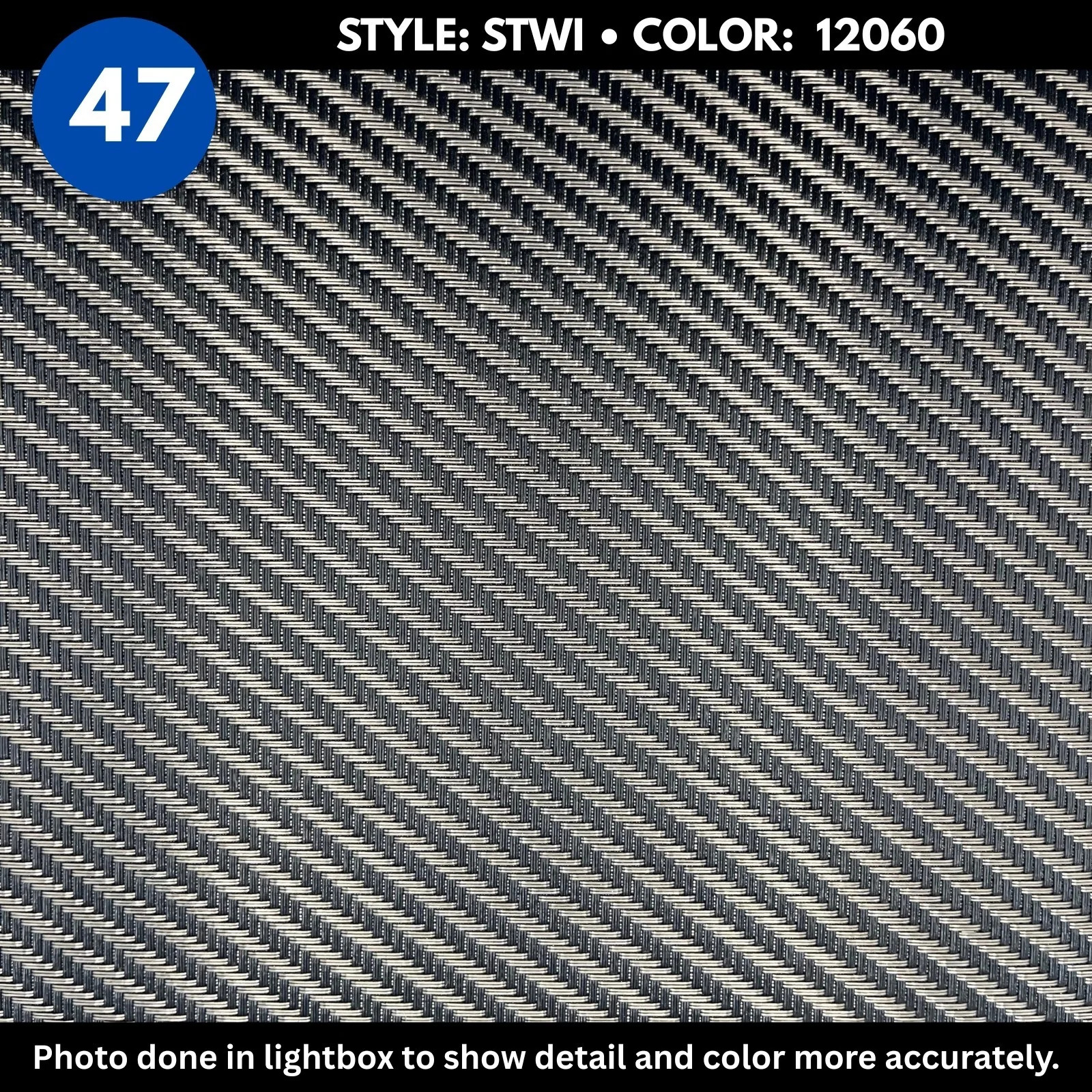 Woven Vinyl Flooring | Lithium - Twill | 8'6" Width | Choose Your Length gallery