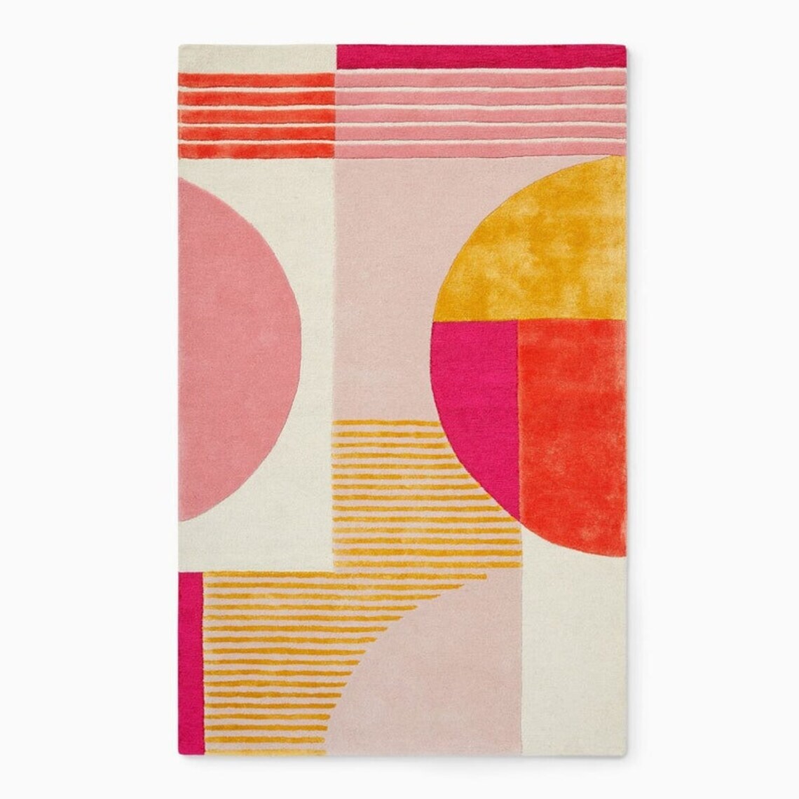Modern Rug Hand Tufted Loop & Cut Pile Wool Area Rug For Home gallery