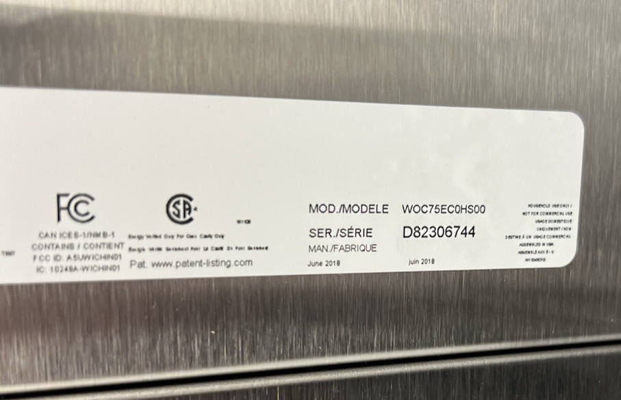 Whirlpool WOC75EC0HS 30 Inch Smart Combination Wall Oven gallery