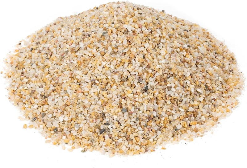 Versatile 10Lb Silica Sand for Fire Pit & Decoration - Heat Resistant 14-20 Mesh gallery