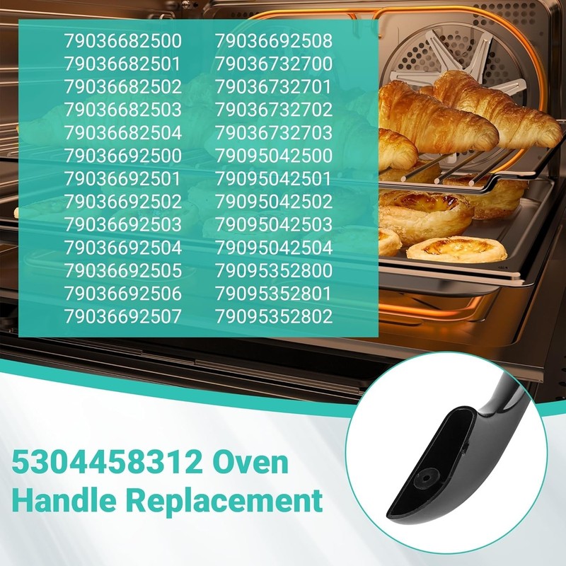 Durable 28" Oven Door Handle Replacement Compatible with Electrolux & Ken-more gallery
