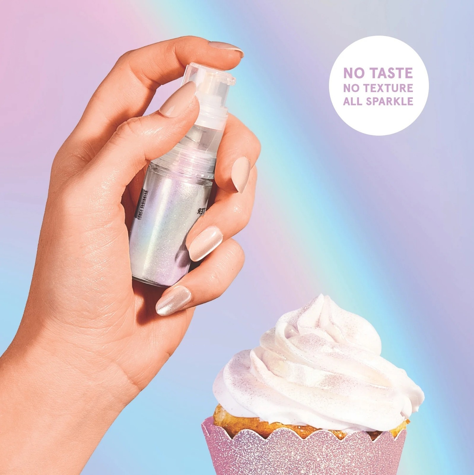 Fancy Sprinkles Moonstone Iridescent Fancy Edible Glitter Dusting Pump, 0.14 oz gallery