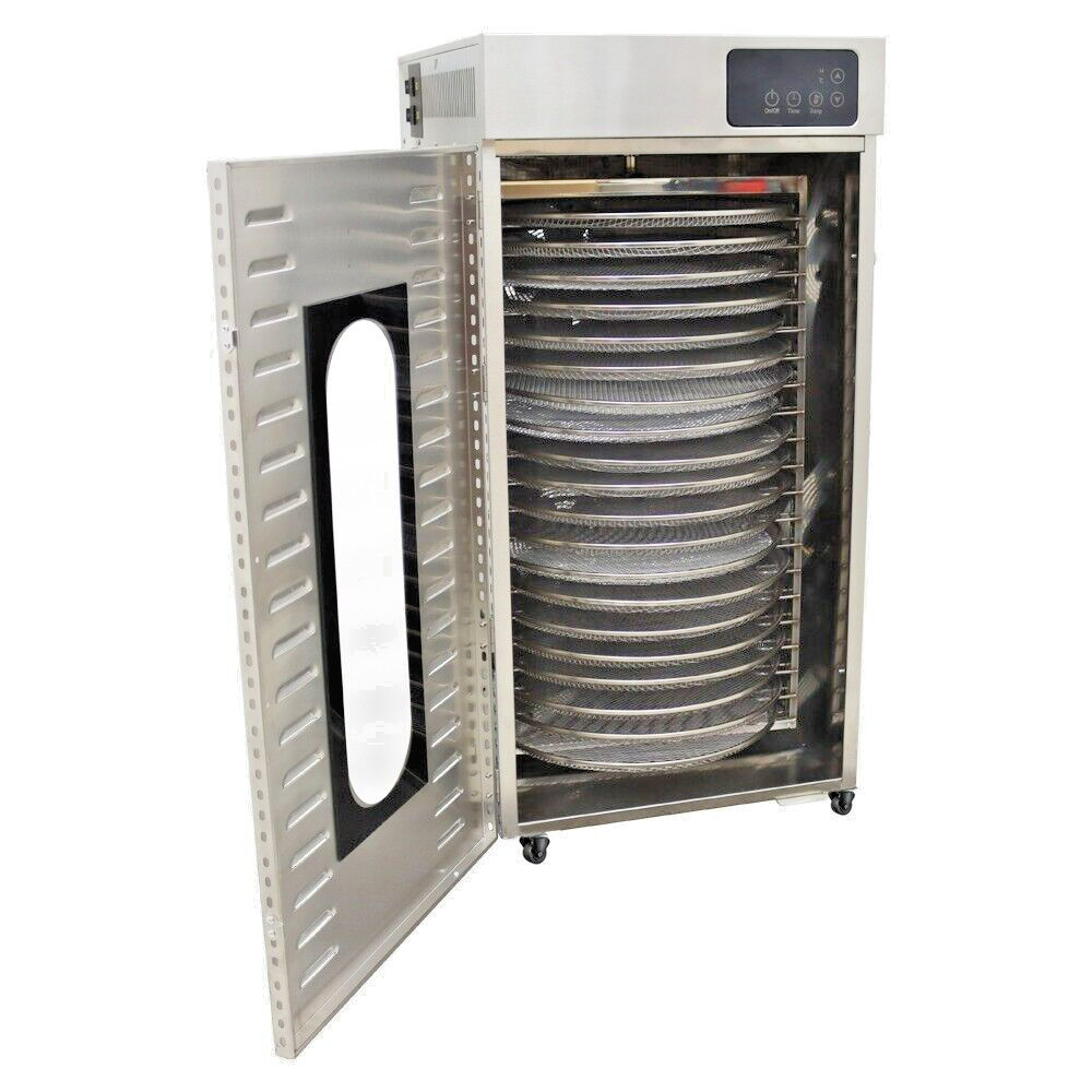 20 Layer Floor Type Food Dehydrator with Rotary Plate Time /Temperature Control gallery