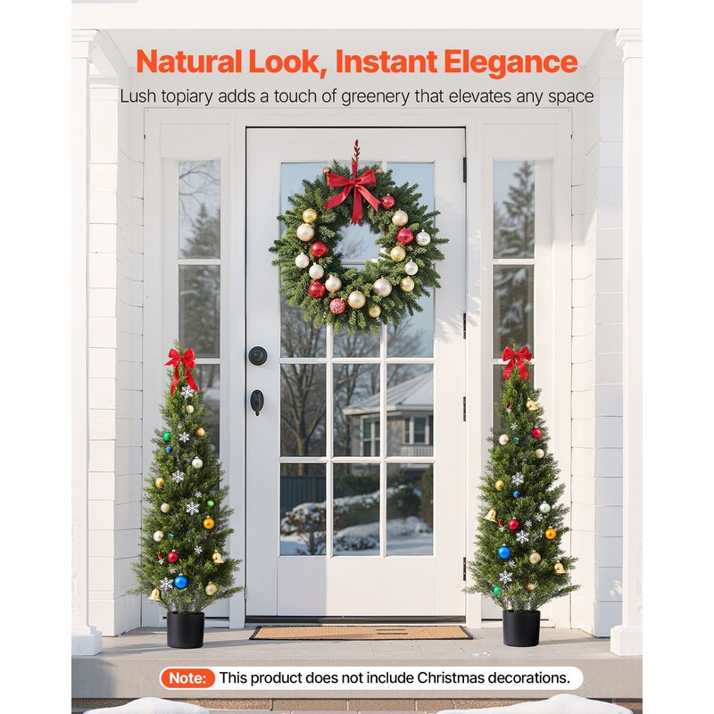 Uimoso 48-Inch Artificial Cedar Tree for Outdoor and Indoor Decoration gallery
